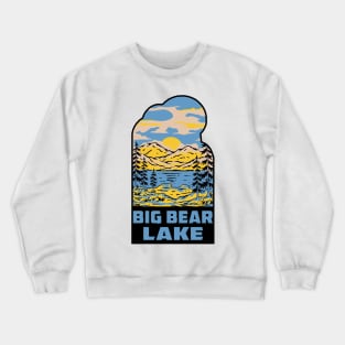 Big Bear Lake California CA Crewneck Sweatshirt